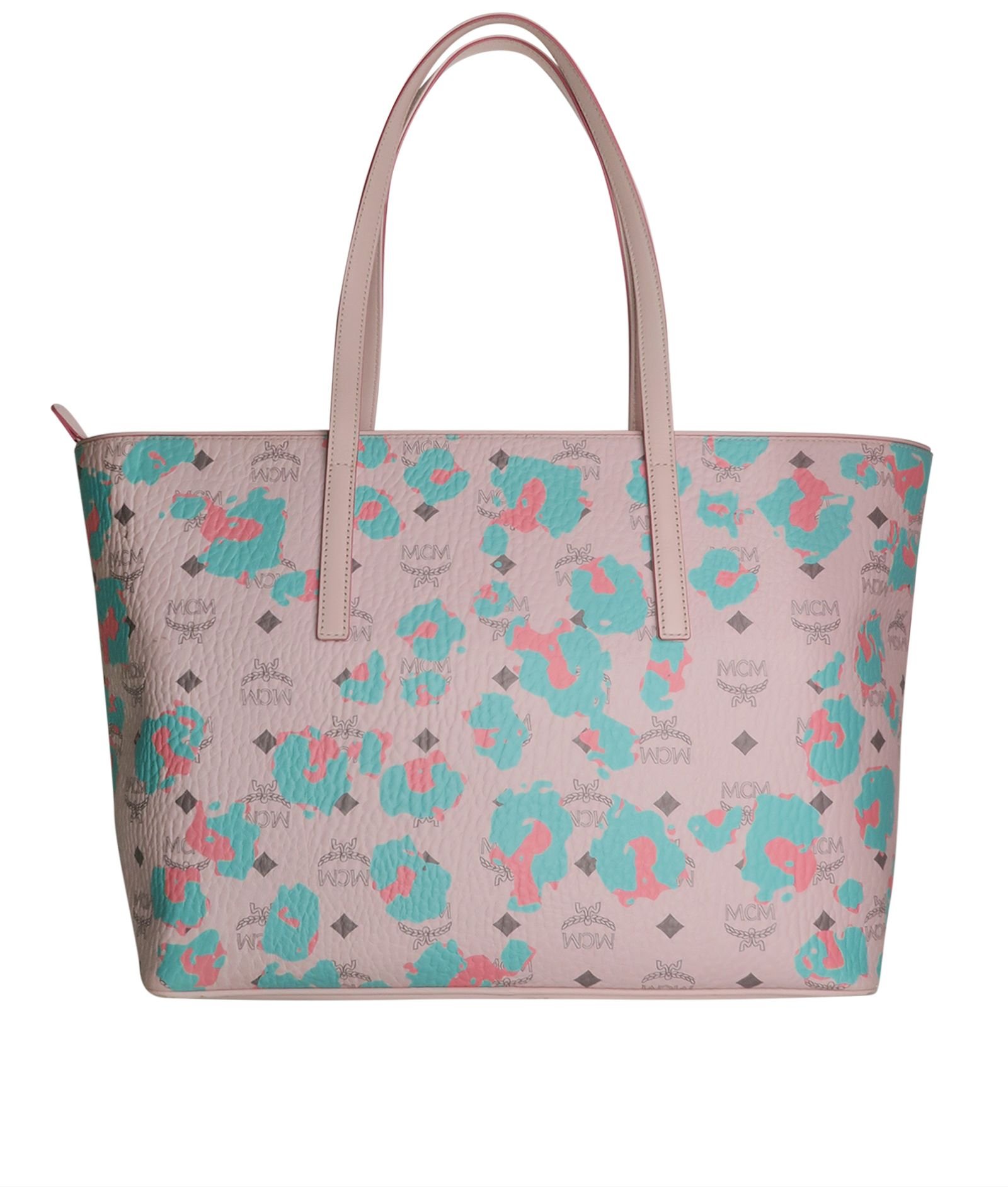 Medium Anya Floral Leopard Tote